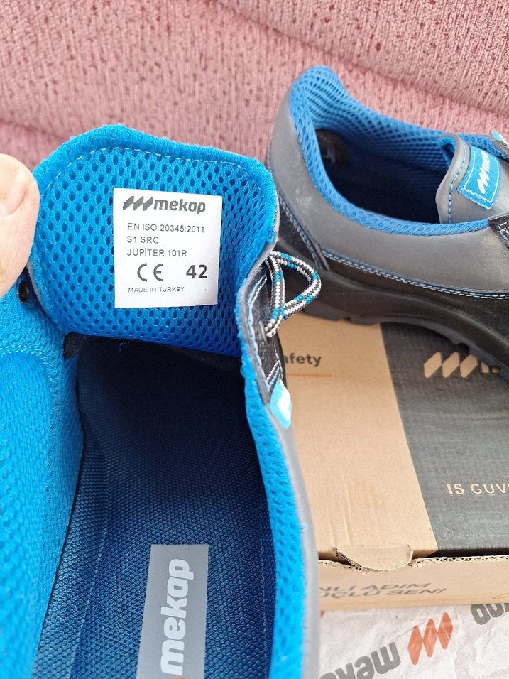 Mekap Mavi Erkek Spor Bot - Görsel 4