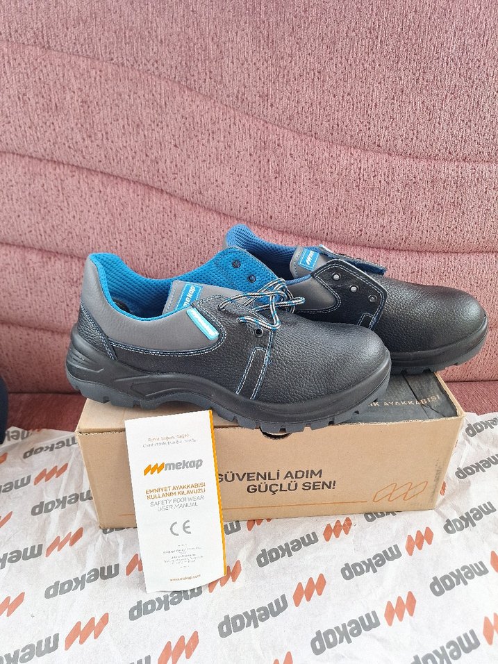 Mekap Mavi Erkek Spor Bot - Görsel 3