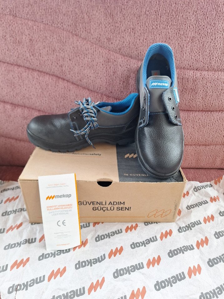 Mekap Mavi Erkek Spor Bot - Görsel 2