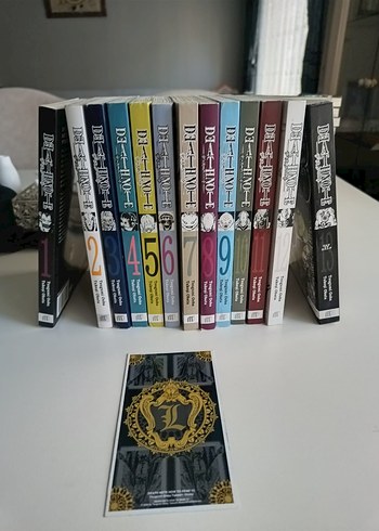 Beden Renk Death Note Çizgi Roman Serisi 1-13 Manga