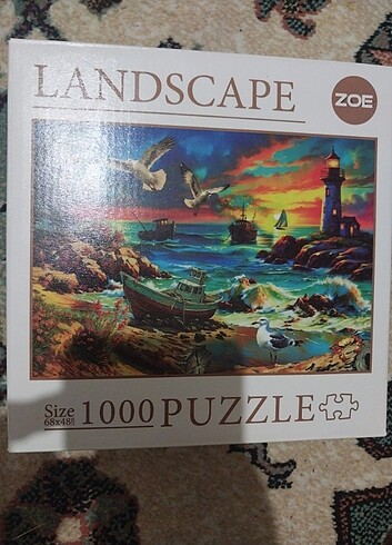 Beden 1000 parça puzzle