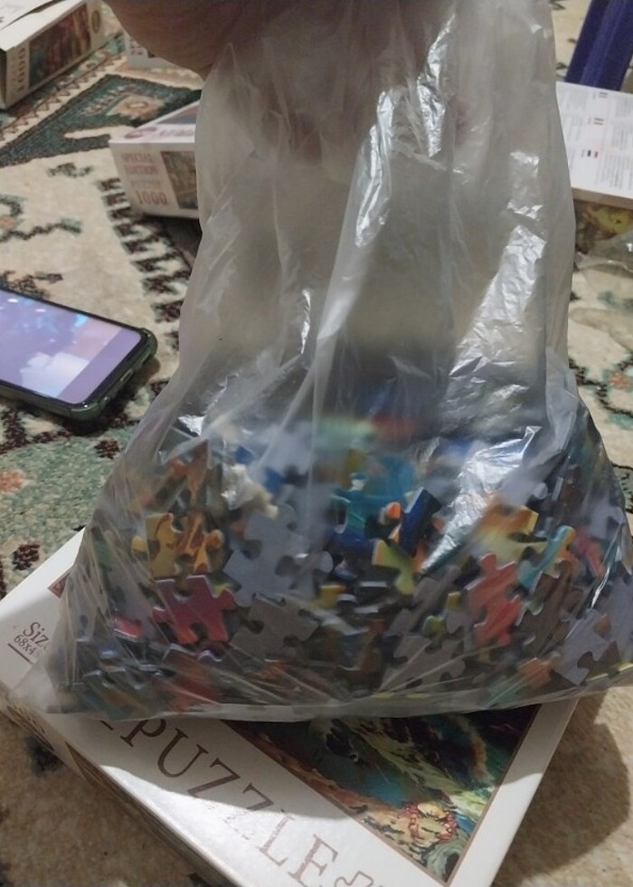 1000 parça puzzle - Görsel 5