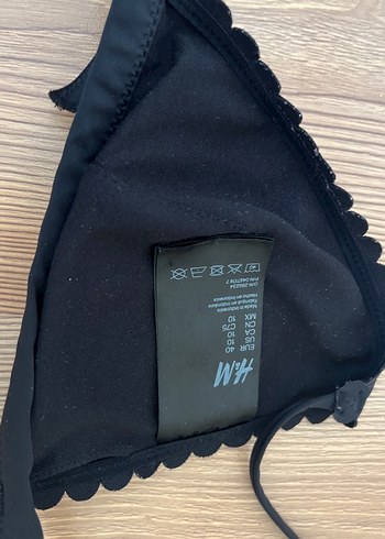 38 Beden siyah Renk Siyah Strappy Kadın Bikini Takımı