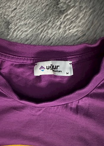 Uğur okulları 
Mor Baskılı Erkek Tişört D-TIGERS - Görsel 2