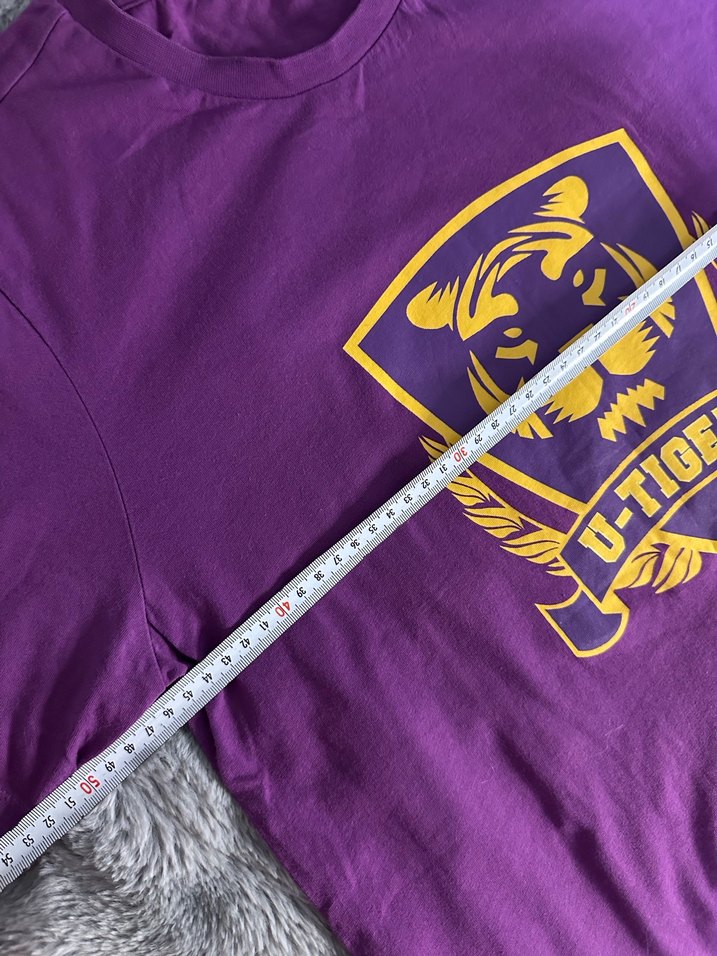 Uğur okulları 
Mor Baskılı Erkek Tişört D-TIGERS - Görsel 3