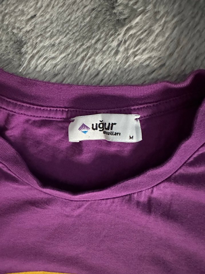 Uğur okulları 
Mor Baskılı Erkek Tişört D-TIGERS - Görsel 2