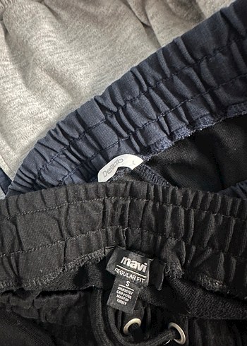 Kızlar için Rahat Kesim Gri ve Siyah Eşofman - Görsel 5