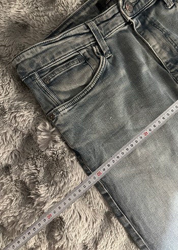 Gri Midi Boy erkek Denim Jean - Görsel 6