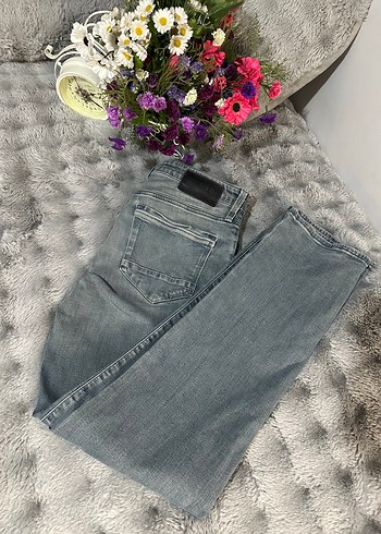 Gri Midi Boy erkek Denim Jean - Görsel 3