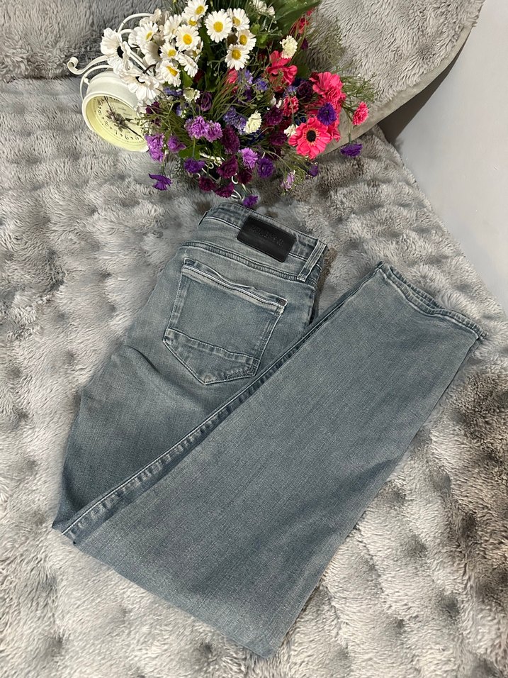 Gri Midi Boy erkek Denim Jean - Görsel 3