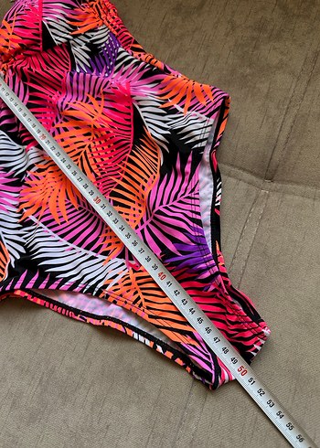 Renkli Fırfırlı Mini Kadın Mayo - Görsel 5