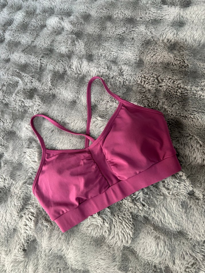 Koyu Pembe Spor Sütyeni - Görsel 2