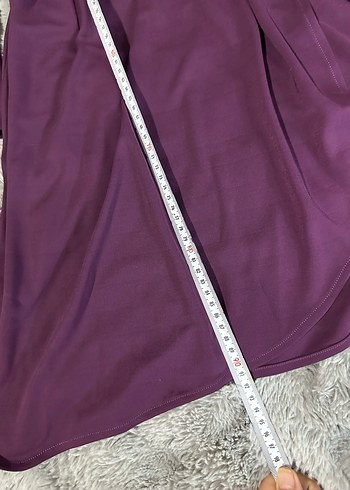 Mor Uzun Kollu Rahat Kadın Sabahlık - Görsel 7