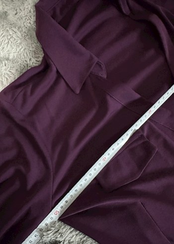 Mor Uzun Kollu Rahat Kadın Sabahlık - Görsel 6