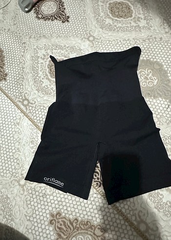 Oriflame Antrasit Mini Hamile Şortu - Görsel 3