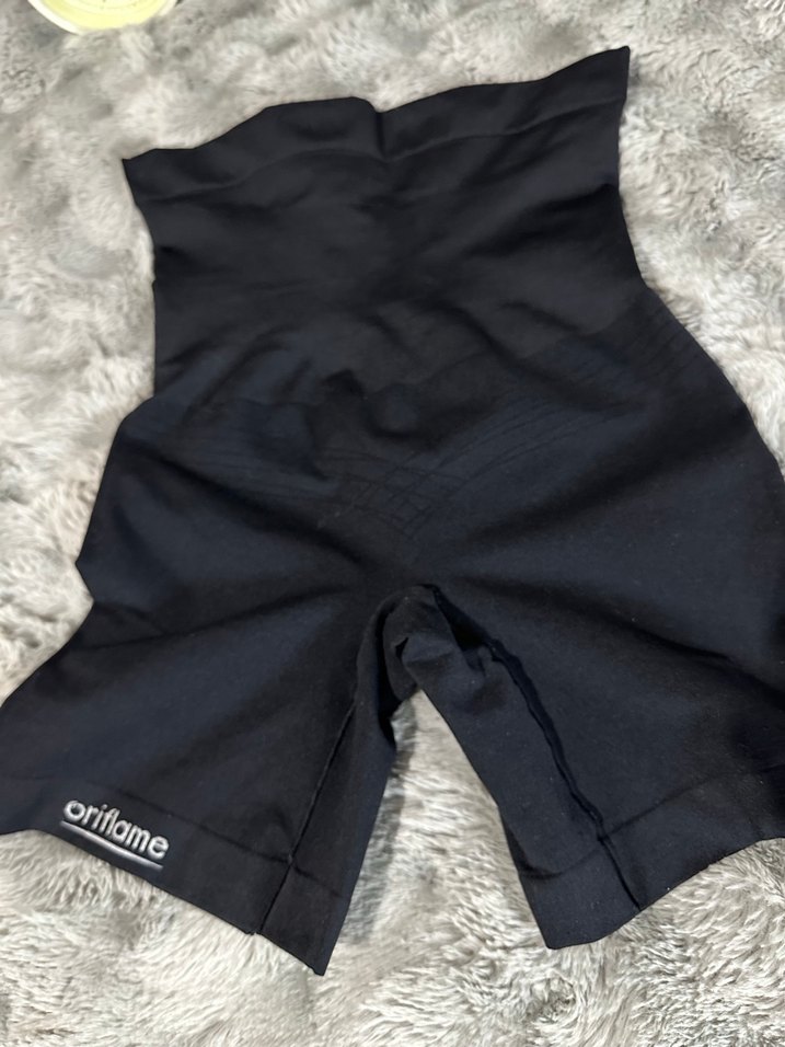 Oriflame Antrasit Mini Hamile Şortu - Görsel 4