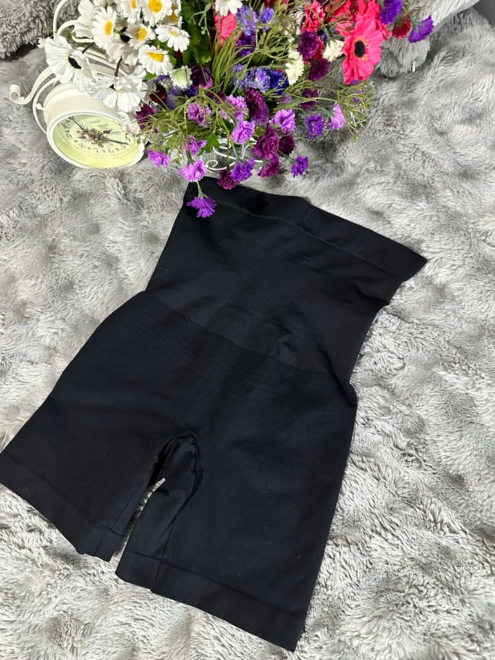 Oriflame Antrasit Mini Hamile Şortu - Görsel 5