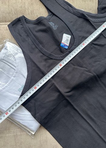 Erkek Siyah Atlet, Desensiz, Kolsuz - Görsel 3