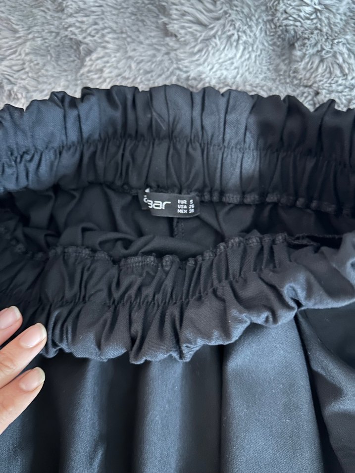 Kadın Gri Uzun Saten Etek - Görsel 4