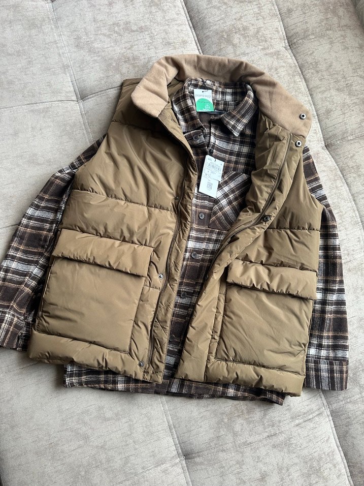 Düğmeli Kahverengi Midi erkek Yelek - Görsel 4