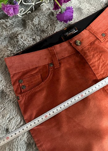 Kahverengi Süet Mini Etek - Görsel 6
