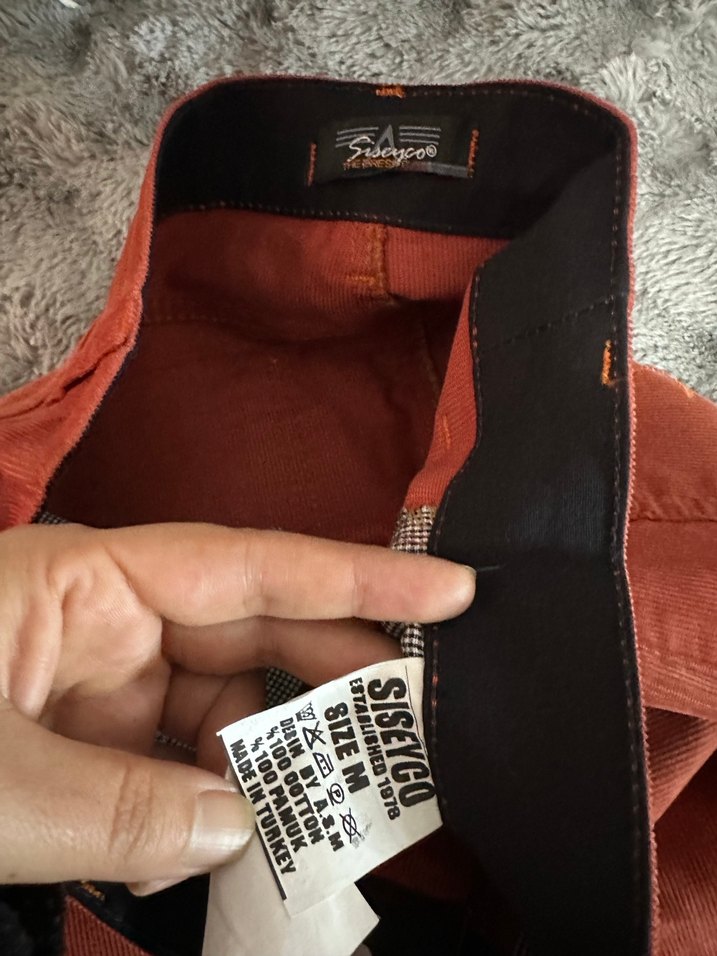 Kahverengi Süet Mini Etek - Görsel 4