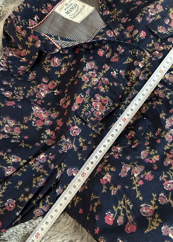 Çiçek Desenli Uzun Kollu Bohem Gömlek - Görsel 4