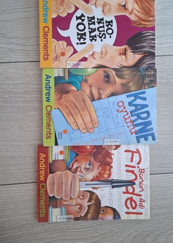 Andrew Clements Çocuk Kitapları Seti