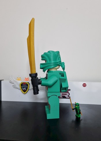 Gocaman Yeşil Ninja Lego Figürü - Görsel 2