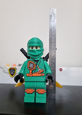 Gocaman Yeşil Ninja Lego Figürü - Görsel 3
