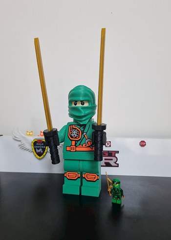 Gocaman Yeşil Ninja Lego Figürü - Görsel 4