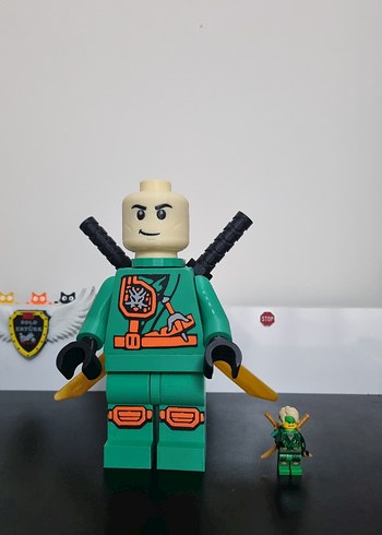 Gocaman Yeşil Ninja Lego Figürü - Görsel 5