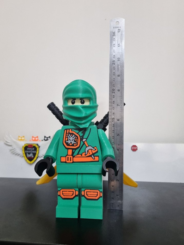 Gocaman Yeşil Ninja Lego Figürü - Görsel 3