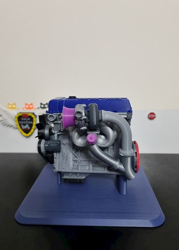 Hediyelik Nissan S13 Araba Motoru Modeli - Görsel 6