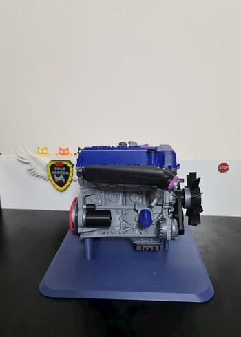 Hediyelik Nissan S13 Araba Motoru Modeli - Görsel 3