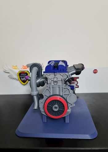 Hediyelik Nissan S13 Araba Motoru Modeli - Görsel 7