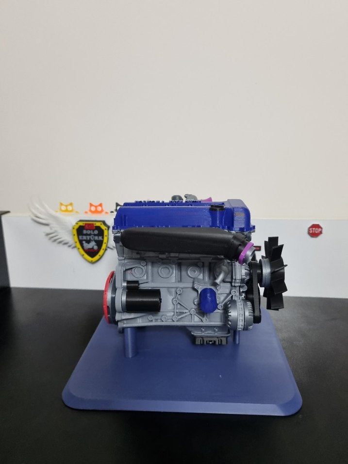 Hediyelik Nissan S13 Araba Motoru Modeli - Görsel 3