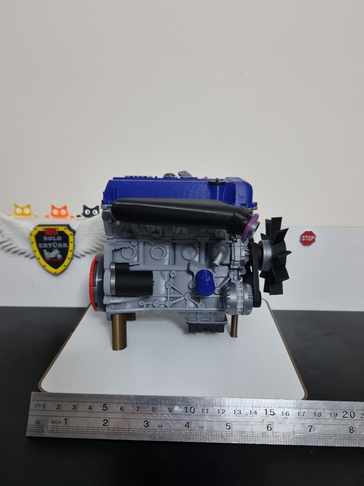 Hediyelik Nissan S13 Araba Motoru Modeli - Görsel 2