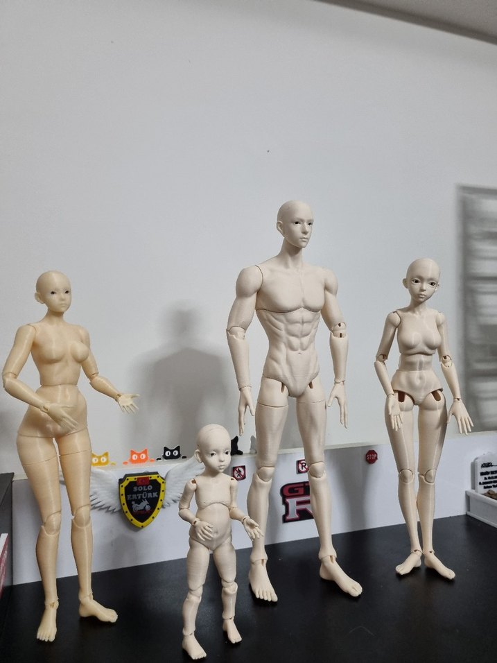 Baldıznur BJD bebek hanım abla - Görsel 2