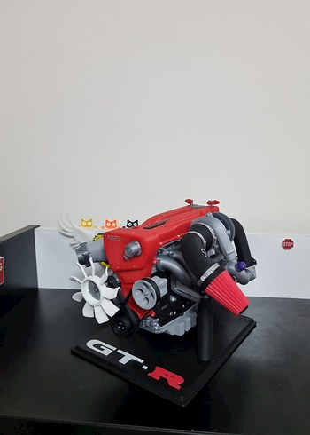 Hediyelik Nissan GT-R Motor Modeli - Görsel 6