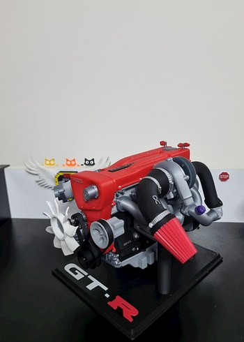Hediyelik Nissan GT-R Motor Modeli - Görsel 5