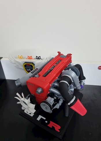 Hediyelik Nissan GT-R Motor Modeli - Görsel 7