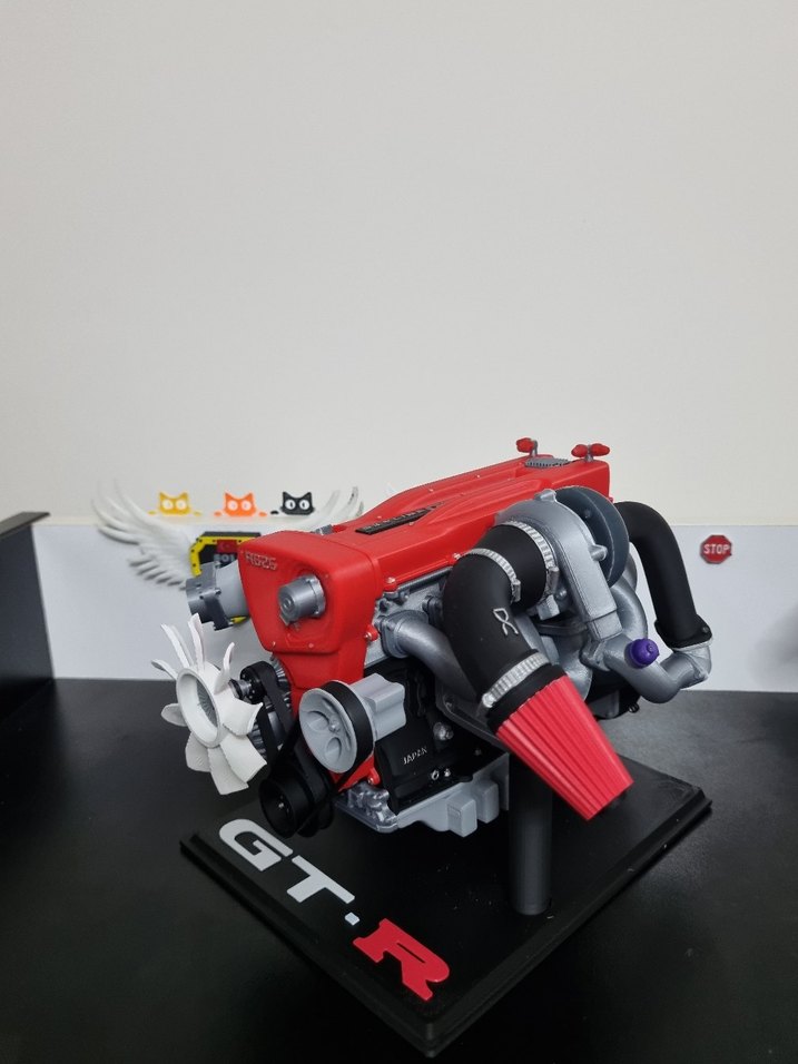 Hediyelik Nissan GT-R Motor Modeli - Görsel 5