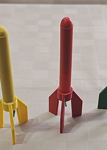 Renkli Mini Roket bacakları