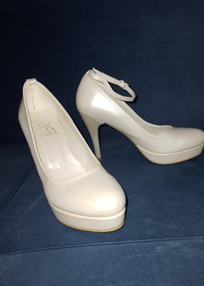 40 numara gelin ayakkabısı  - Görsel 3