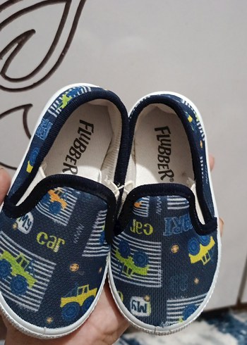 Renkli Baskılı Erkek Çocuk Kaydırmaz Ayakkabı - Görsel 4