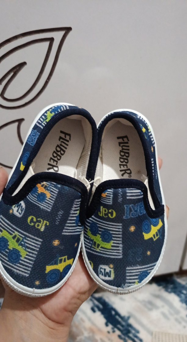 Renkli Baskılı Erkek Çocuk Kaydırmaz Ayakkabı - Görsel 4