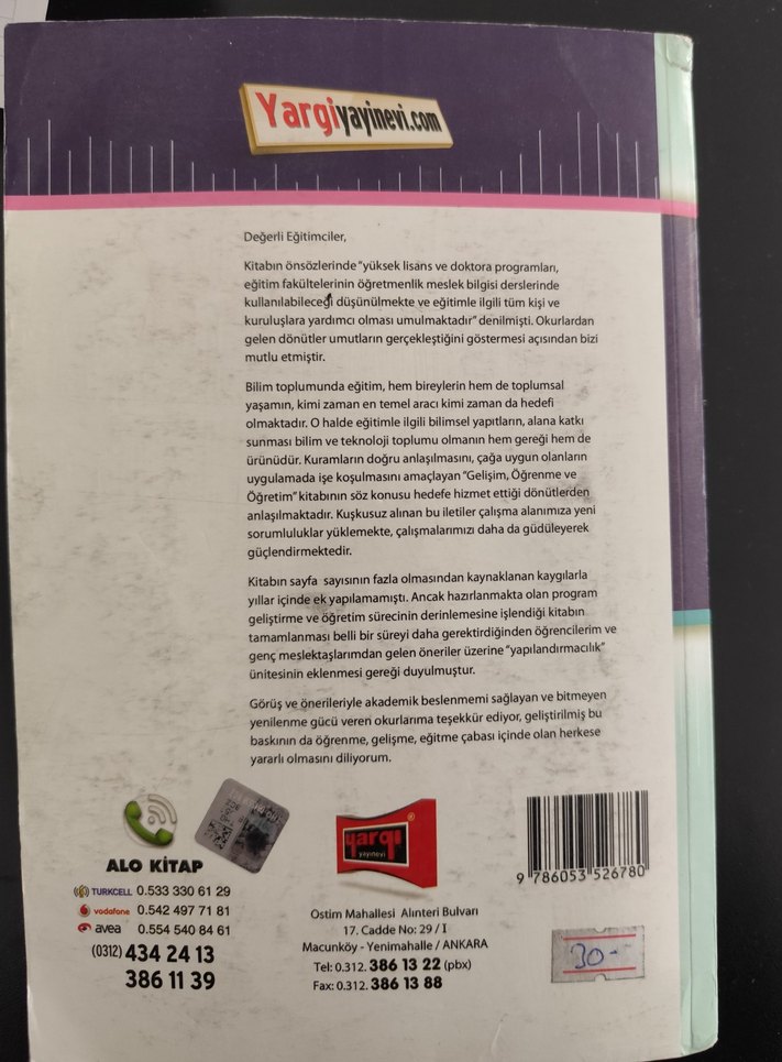 Gelişim Öğrenme ve Öğretim-Nuray Senemoğlu - Görsel 3