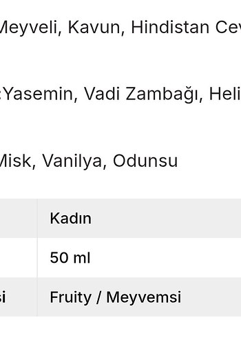 Beden Renk MAD Parfumeur Kadın Parfümü 50 ml V101
