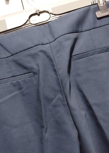 Lacivert Kadın Kumaş Pantolon - Görsel 6